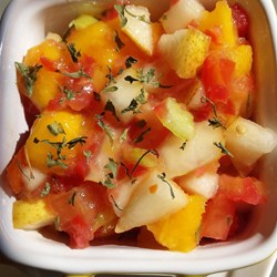 Pear-Mango Salsa Recipe