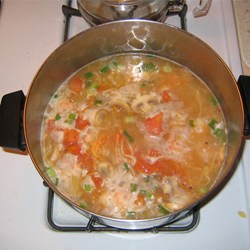 Hot and Sour Shrimp Soup Recipe