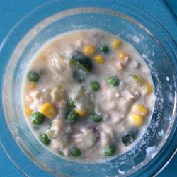 Leftover Grilled Salmon Chowder Recipe