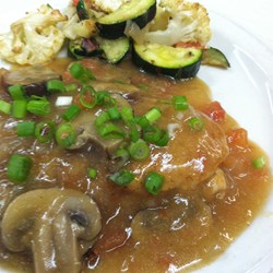 Chicken Marsala Over White Rice Recipe