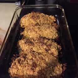 Crispy Baked Cereal Chicken Recipe