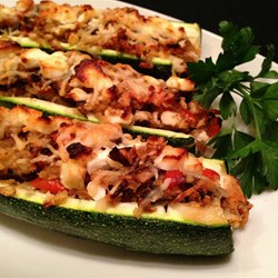 Stuffed Zucchini Shells Recipe