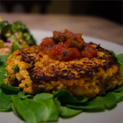 Sweet Potato Salmon Fish Cakes Recipe