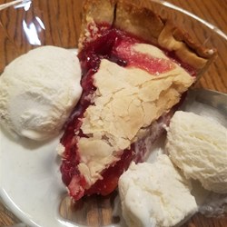 Raspberry-Peach Pie Recipe
