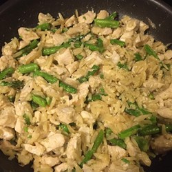 Risotto with Chicken and Asparagus Recipe