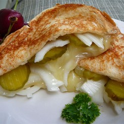 Grilled Cheese, Pickle and Vidalia Onion Sandwich Recipe