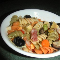 Ellen's Muffaletta Pasta Salad Recipe