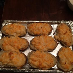 Twice Baked Cheesy Potatoes Recipe
