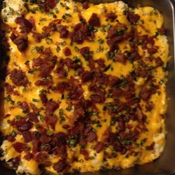 Twice Baked Mashed Potatoes Recipe