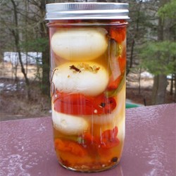 Garlic Pickled Eggs Recipe