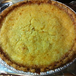 Coconut Custard Pie IV Recipe