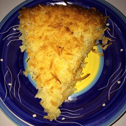 No Crust Coconut Pie Recipe