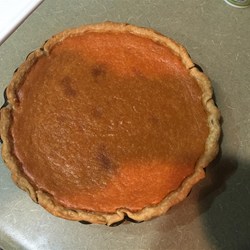 Sweet Potato Pie V Recipe