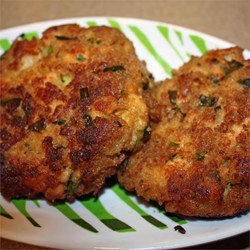 Salmon and Shrimp Cakes Recipe