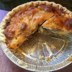 Amy's Sausage Apple Pie Recipe