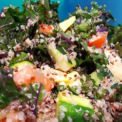 Kale Tabbouleh with Quinoa Recipe