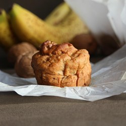 Gluten-Free Banana Walnut Chia Muffins Recipe