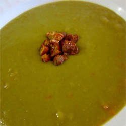 Split Pea Soup with Pork Belly Recipe