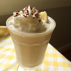 Chocolate Banana Milkshake  Recipe