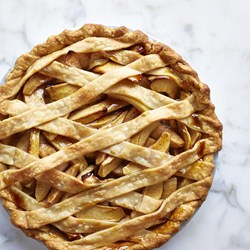 Autumn Apple and Pear Lattice Pie Recipe