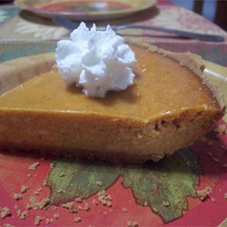 Pumpkin Cheese Pie Recipe