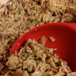 My Mom's Sausage and Rice Casserole Recipe
