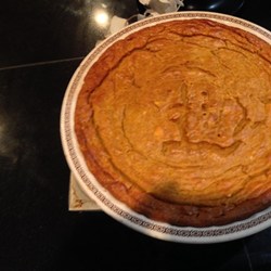 Dixie's Fresh Pumpkin Pie Recipe