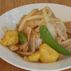 Pork & Pineapple Stir-Fry Recipe
