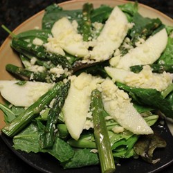 Roasted Asparagus and Apple Salad Recipe