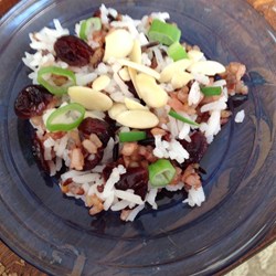 Rhubarb Wild Rice Pilaf Recipe