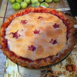 Lisa's Tomatillo and Strawberry Pie Recipe