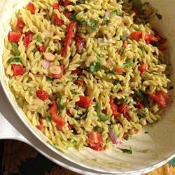 Lime-Shrimp Avocado Pasta Salad Recipe