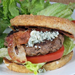 Bacon and Blue Cheese Burgers Recipe