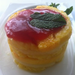 Simple Grilled Pineapple Milhojas Recipe