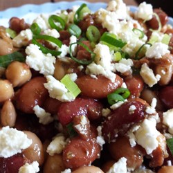 Three Bean Salad with Feta Cheese Recipe