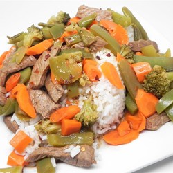 Spicy Sweet Steak Stir Fry Recipe