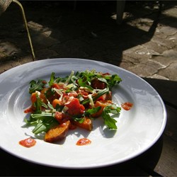 Roasted Sweet Potato and Rocket Salad Recipe
