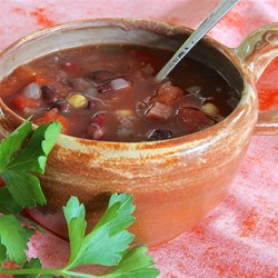 Three Bean Soup Recipe