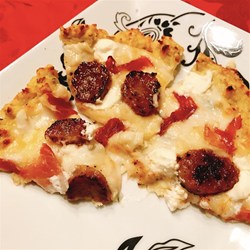 Cauliflower Almond Pizza Crust  Recipe