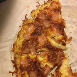 Cheesy Cauliflower Pizza Crust  Recipe
