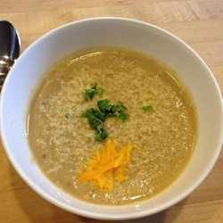 Amy Rose's Roasted Cauliflower Soup Recipe