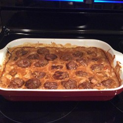 Smothered Meatballs Recipe