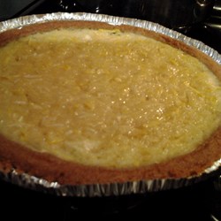 Squashed Lemon Coconut Pie Recipe