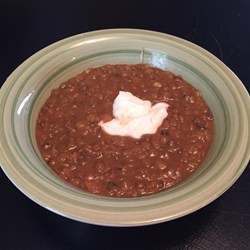 Sleeper Heater Lentil Soup Recipe
