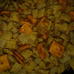 Slow Cooker Bar-B-Q Party Mix Recipe