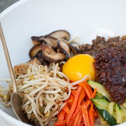 Bibimbap (Korean Rice With Mixed Vegetables) Recipe