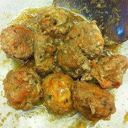 Pork Apple Meatballs Recipe