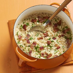 Bacon Risotto Recipe