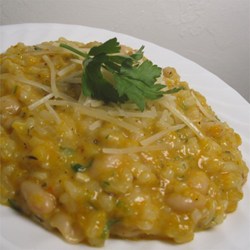 Risotto with Butternut Squash and White Beans Recipe