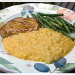 Cheesy Pumpkin Risotto Recipe